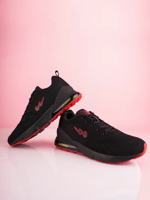NORTH PLUS Black Men's Running Shoes